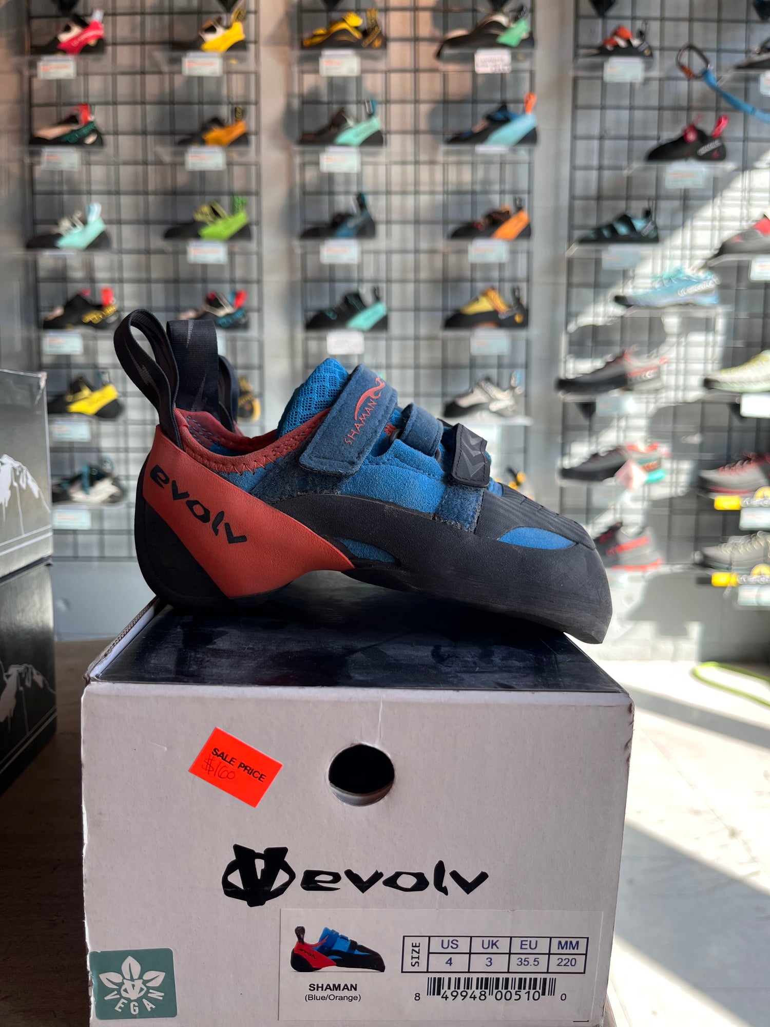 Evolv climbing shoes sale discount