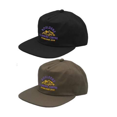 Boulderz Trucker Hat (flat rim)