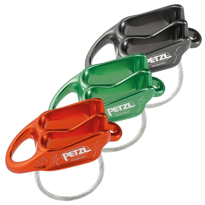 Petzl Reverso Belay Device – Climb Smart Shop